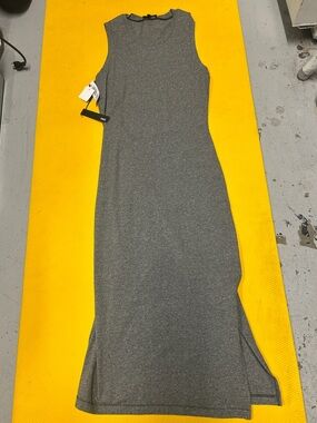 Wilfred Grey Sleeveless Maxi Dress